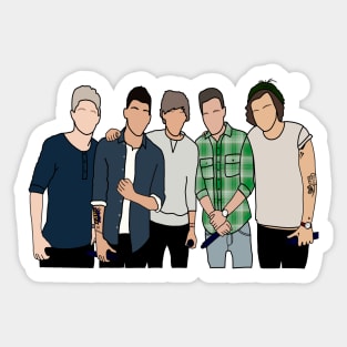 One Direction Awardshow design Sticker